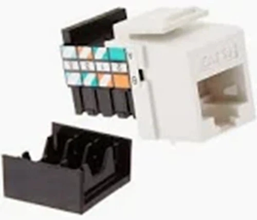 Leviton 5G108 GigaMax Cat 5E QuickPort Connector 5G108-BW5