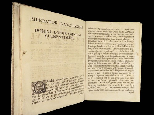 1740 Justinian LAW Corpus Juris Civilis Codex Digest Godefroy Commentary HUGE - Picture 9 of 24