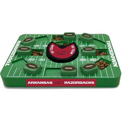 Pets First NCAA Large Puzzle Treat Toy for Dogs & Cats Interactive Dog Treat Toy