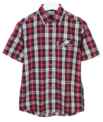 LUNDHAGS Forest SS Shirt Herren Klein Bambus Mischung Kariert Freizeit |  eBay.de