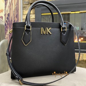 michael kors satchel black bolsa