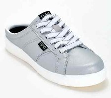 Ryka Fixed Lace Sneaker Mules - Viv Classic Mule-Silver-6M A683590 PO