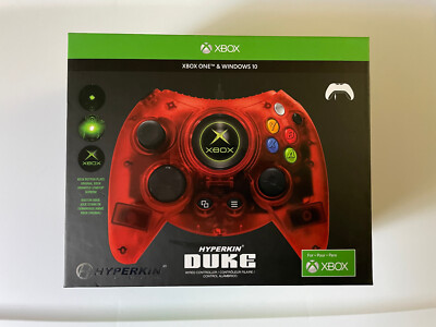 Hyperkin Duke Wired Controller for Xbox - Red - [New/Sealed]