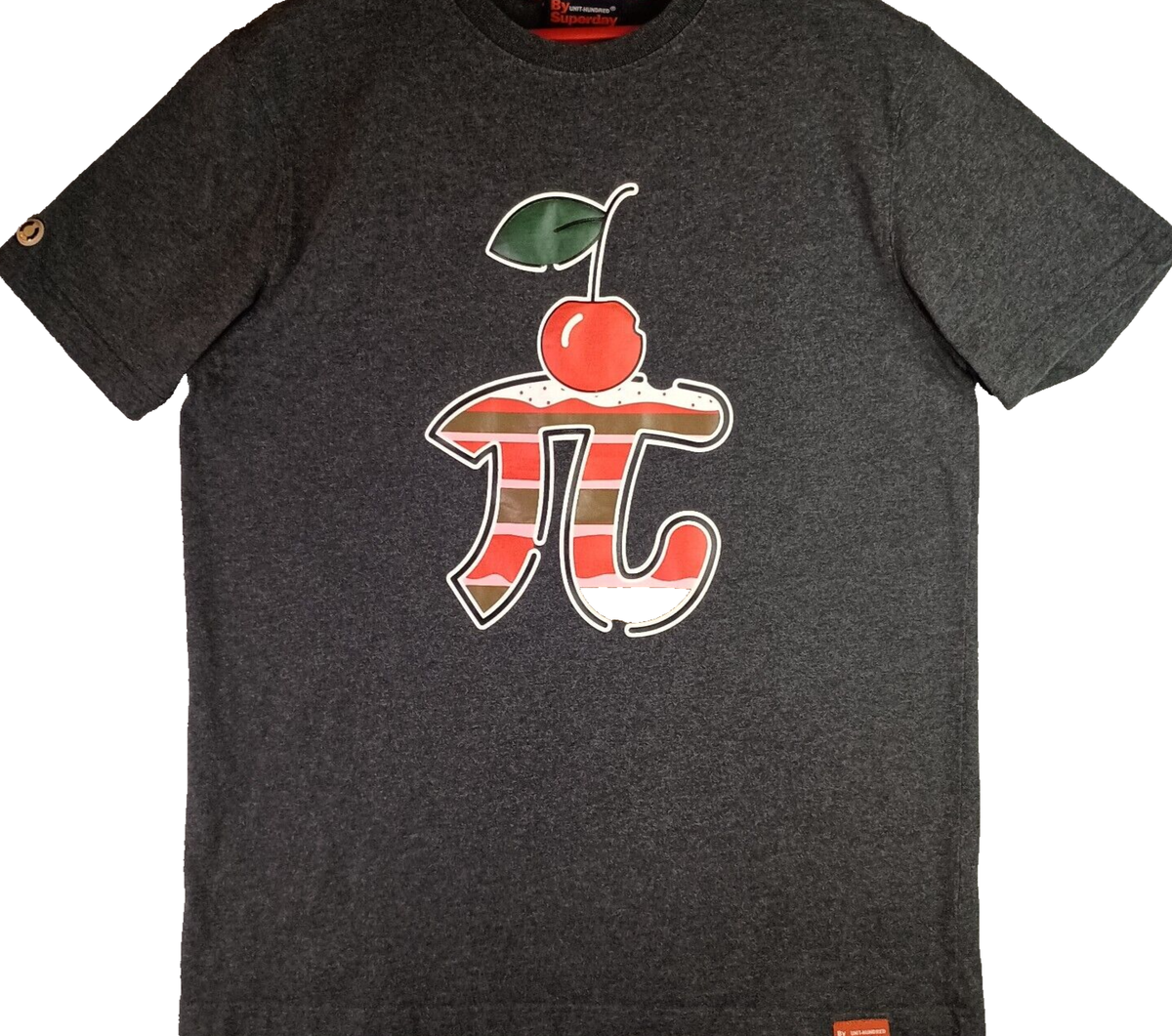 Cherry Pi Pie Day T Shirt Funny Math Love Nerd Teacher Mens