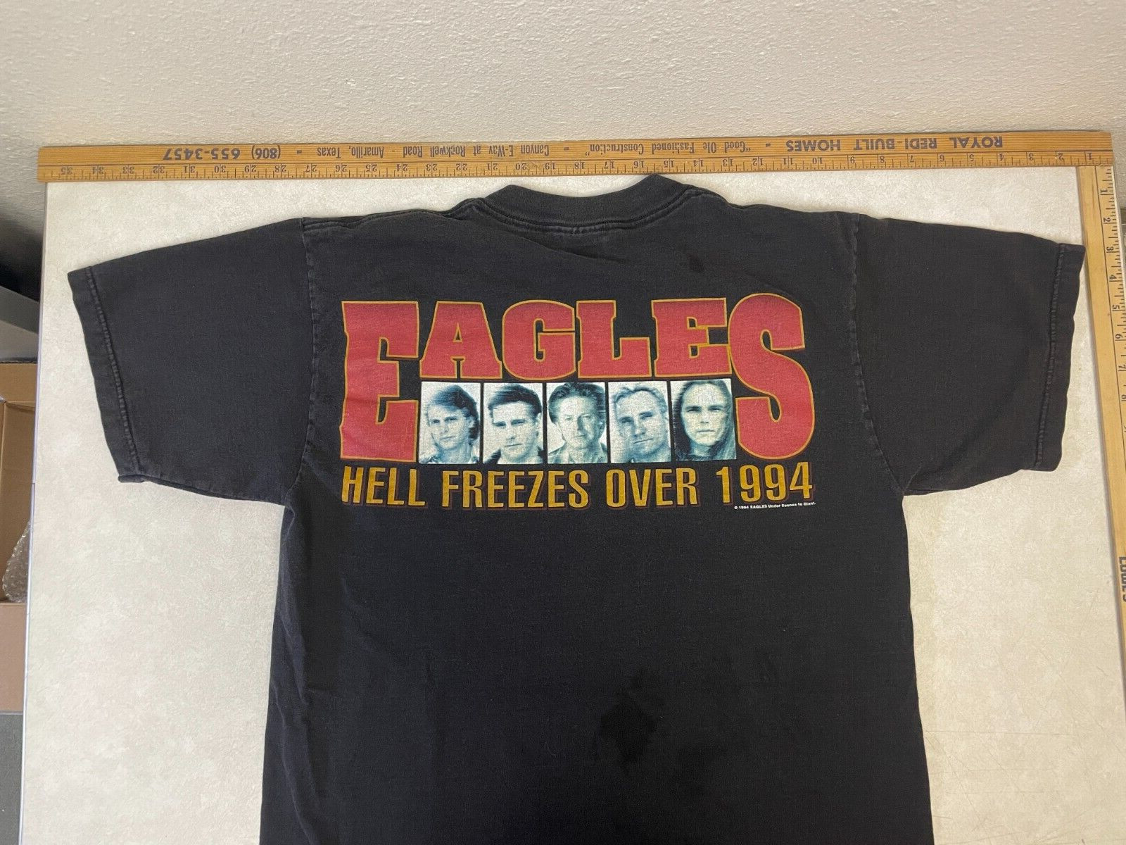 vintage Eagles Hell Freezes Over 1994 t-shirt tour ba… - Gem