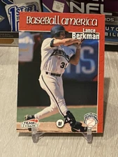 1999 Team Best Top Prospects PROMO Lance Berkman Rookie Sample - FREE SHIP $25+