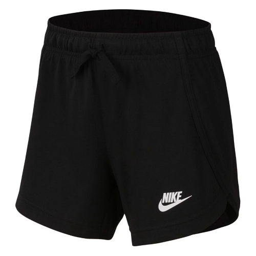 New Nike Sportswear Girls' Jersey Shorts Size S Black MSRP:$25.00 - Picture 5 of 6