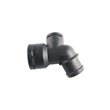 Radiator-Lower Coupling Coolant Hose Connector 5Q0122291CB Black Replacement