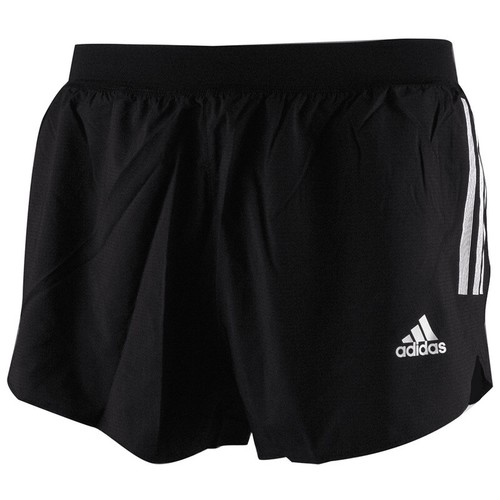 Adidas Adizero Split Short Herren Kinder Running Hose Laufhose Sprinter schwarz - Picture 4 of 11