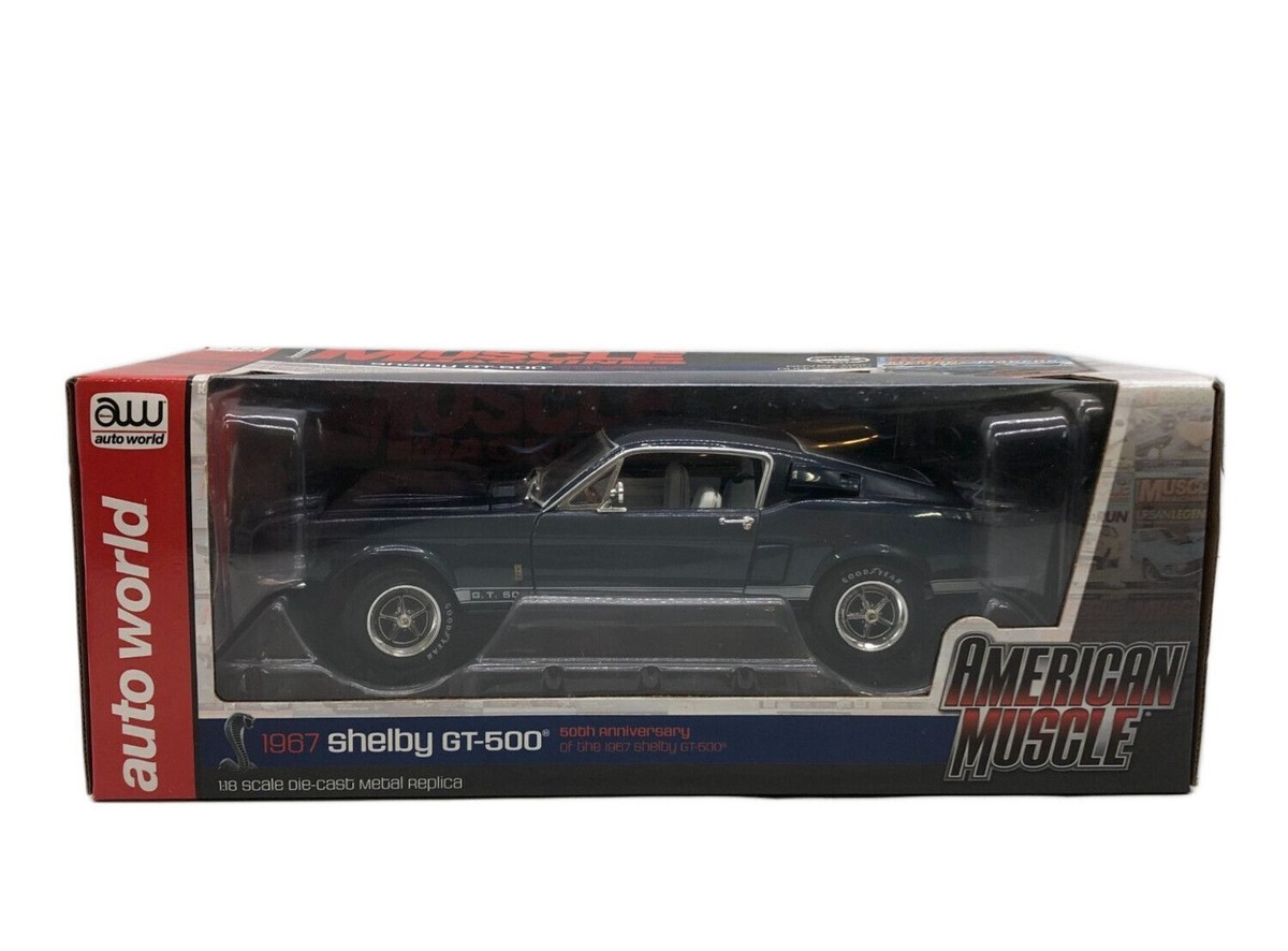 auto world 1/18 1967 Ford Shelby Mustang GT 500 50th Anniversary