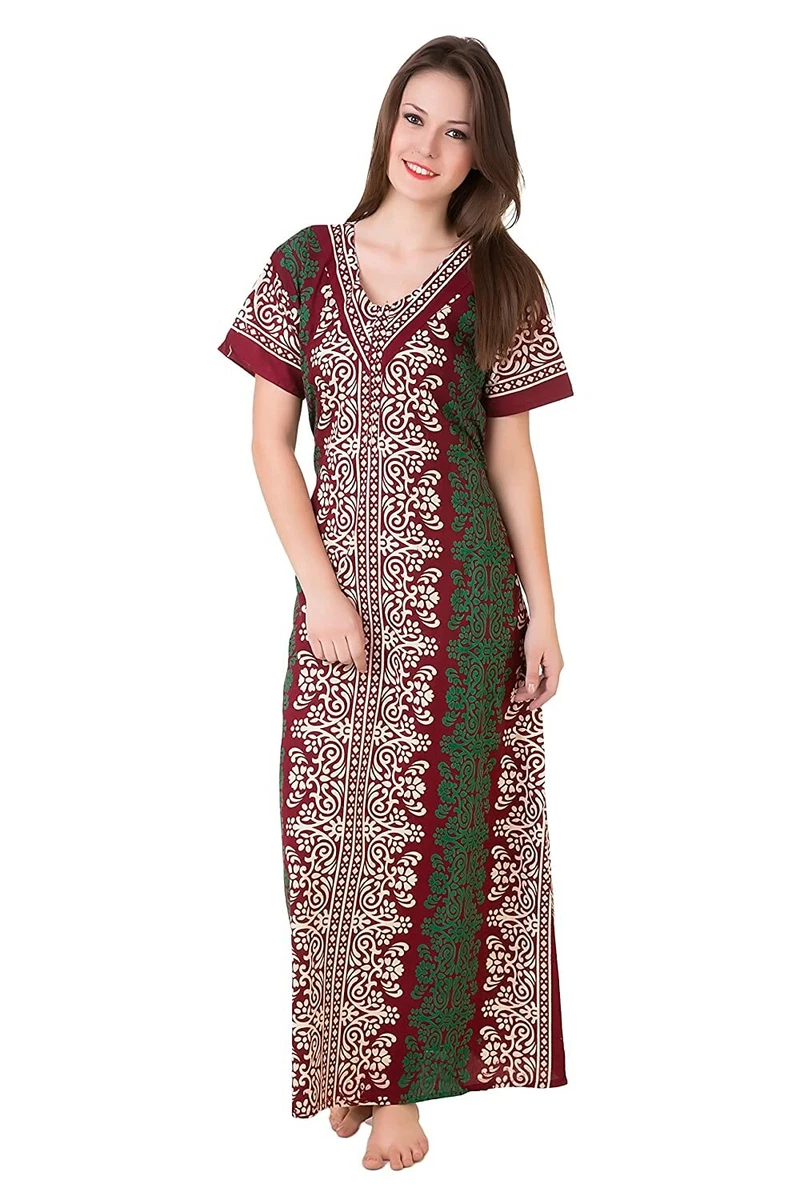 Cotton maxi best sale nighty