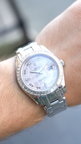 Rolex Day-Date Masterpiece / Meteorite Dial / 2004 / 18956 - Video 1 of 1