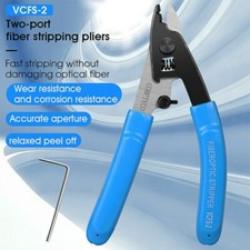 VCFS-2 Two-port Fiber Optical Stripper Pliers Wire Strippers for FTTH Tool