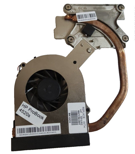 Original HP ProBook 4520s CPU Kühler Lüfter Cooling Fan 598677-001