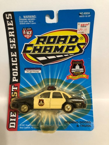 Road Champ Die Cast 1/43 Police Car-Choose In Selection-Never Opened-$5.99 each - Picture 34 of 41