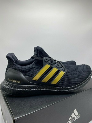 New Mens Adidas Ultraboost 4 0 Dna Running Black Gold Fu7437 Sz 8 0 10 0 Ebay