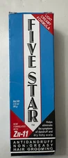 Five Star Anti Dandruff Non Greasy Hair Grooming 3.5 oz