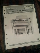 Thomas Transistor Organ FESTIVAL 100-105 Service Information Manual Schematics