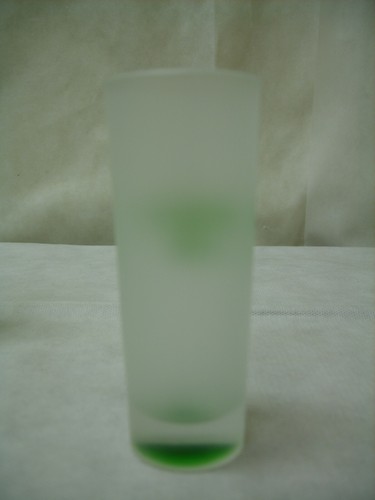 Absolut Lime Shot Glasses Frosted Glass Vodka 10 Shooter Shot Glass - Case of 10 - Picture 7 of 8