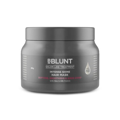 BBlunt Intense Shine Hair Mask With Rice & Silk Protein (250 g),