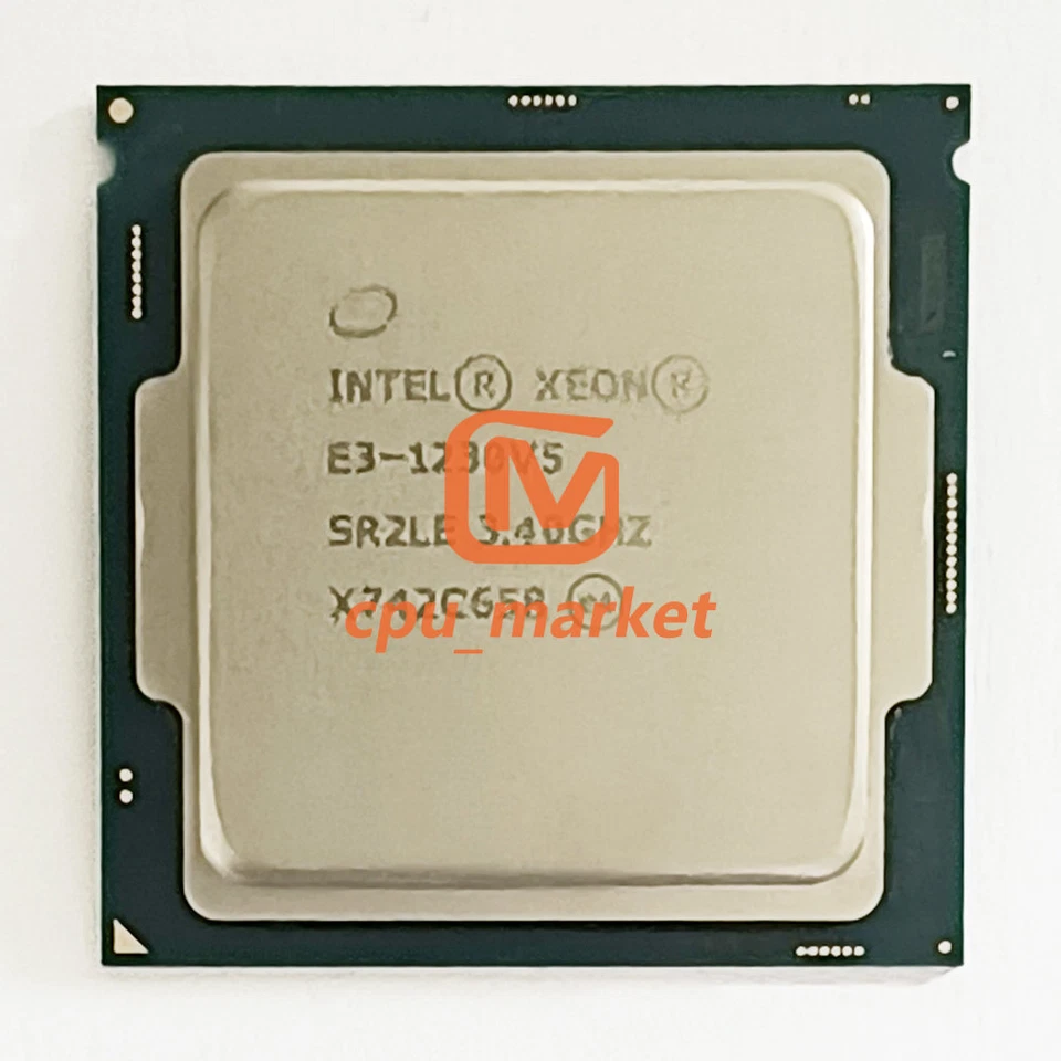 Intel Xeon E3-1230 v5 LGA 1151 CPU Processor SR2CN 4 Cores 3.40GHz 8MB - Image 2 of 3