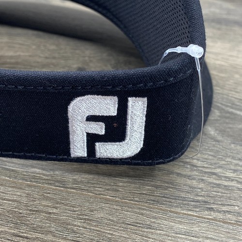 Titleist Footjoy Golf FJ Pro VI Visor Hat Adult Adjustable Embroidered Black - Picture 4 of 8