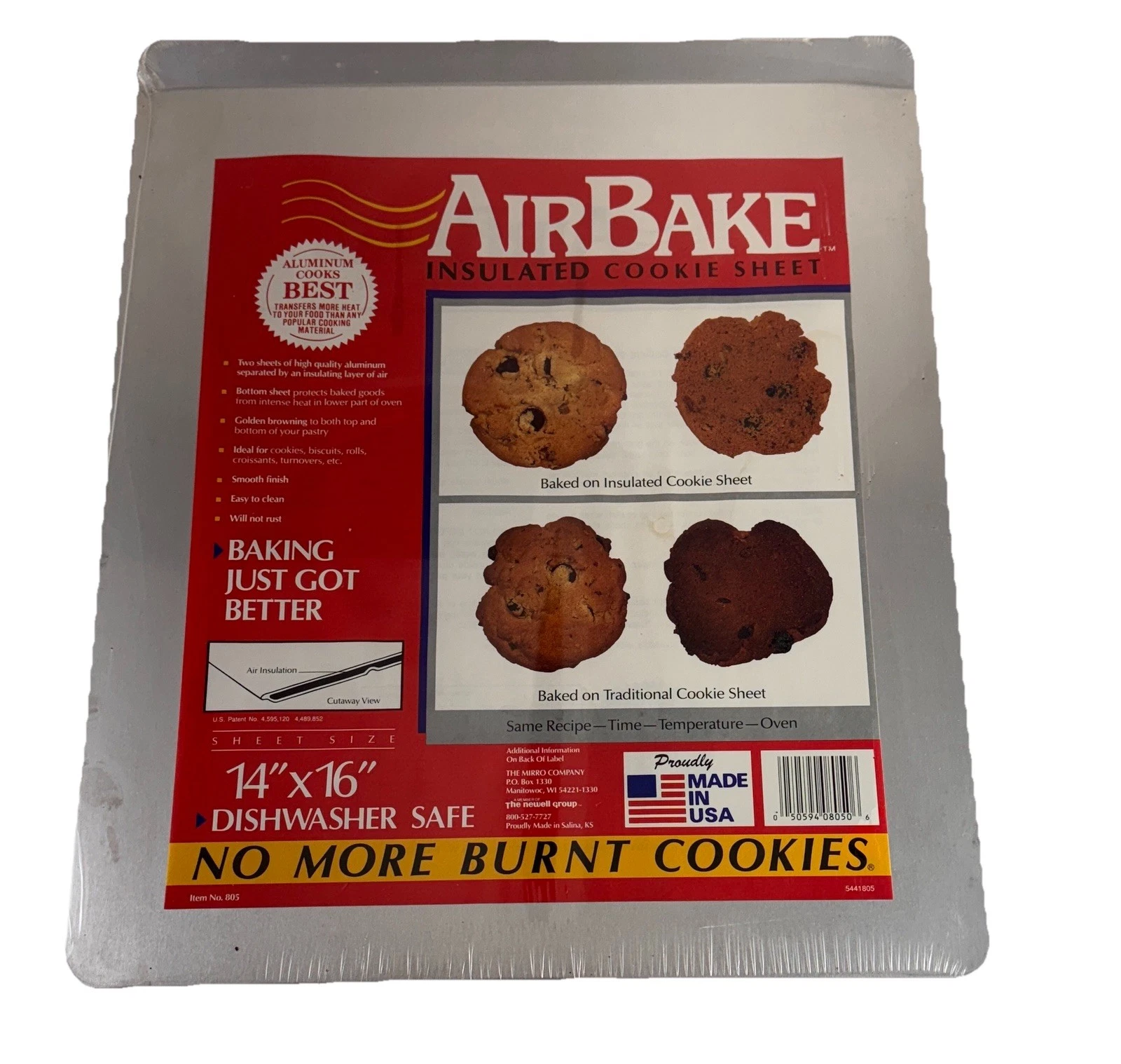 AirBakeT-Fal Natural 14x16” Large Baking Sheet, New & Rare!