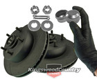 <!--F#f_0-->Holden HQ HJ HX HZ WB A9X Front Disc Brake Rotors SLOTTED +DIMPLED +Nut +Gloves<!--F/-->