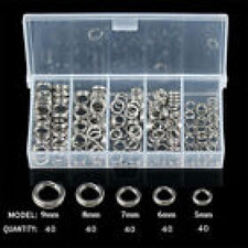 200PCS Stainless Steel Fishing Split Rings Kit 70-175LB Jigging Lures Tackle Set