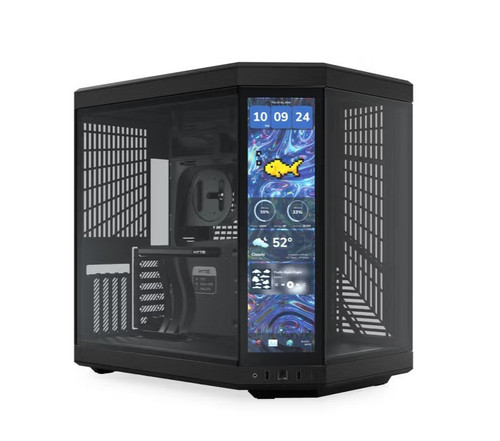 Refurbished! HYTE Y70 TOUCH INFINITE CASE - PITCH BLACK