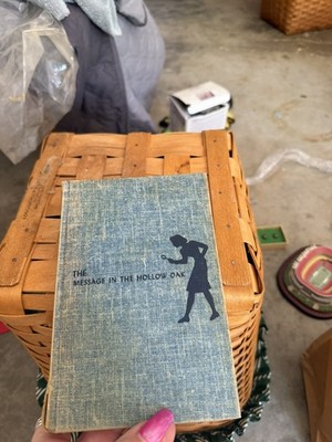 Nancy Drew Message In The Hollow Oak By Carolyn Keene Illustrated 1935 Ist Ed