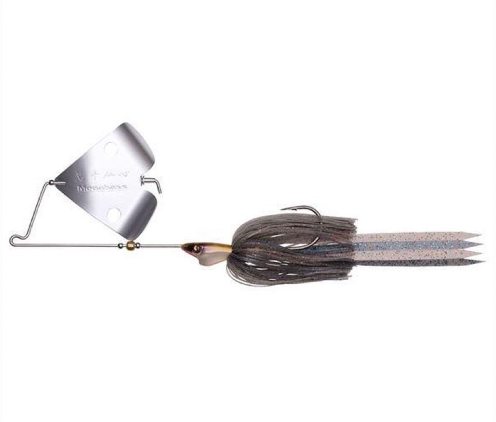 Megabass Jamaica Boa 1/2 oz Buzzbait Sinking Lure Ghost Smoke (6777) - Image 3