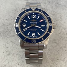 Breitling Superocean 44 A17367 Automatic Date Watch - Full Set - EBAY LIVE