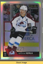 2016-17 O-Pee-Chee Platinum Rainbow Jarome Iginla #31 HOF READ 0mf9
