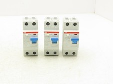 ABB 2CSF202199R1250 F202 A 25A 30mA 2-Pole Type A RCCB RCD 230V DIN Lot of 3