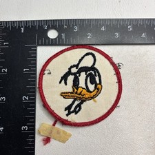 VINTAGE c 1970s DONALD DUCK Cartoon Character Patch 62T2