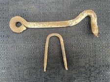 Vintage Antique Barn Door Gate Shed Rustic Hook Latch Primitive 5"
