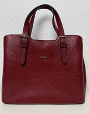 L. Credi Leder Handtasche Henkel Tasche  Shopper 7993