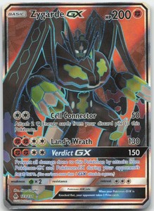 Zygarde GX 123/131 SM - Forbidden Light Pokemon Card NM