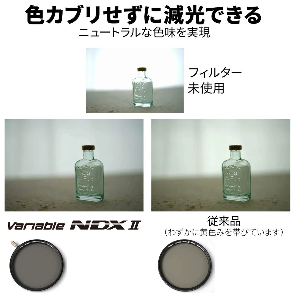 Kenko ND Filter Variable NDX II 82mm Variable ND2.5-ND450 Detached Lever Include - Image 4 of 4