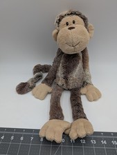 Jellycat Mattie Monkey Plush 16 Inch Brown Multicolor Stuffed Animal Toy