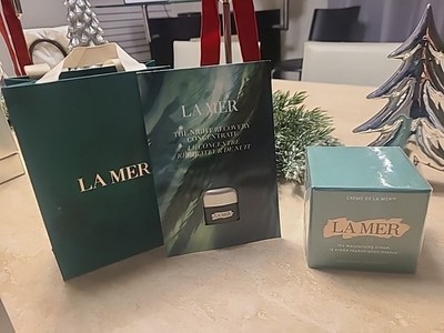 Authentic New Sealed La Mer Moisturizing Cream - 1 oz W/ Sample