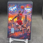 Michael Jordan SLAM DUNK - Fan Art Card w/ 1 grain .999 silver - Bulls GOAT