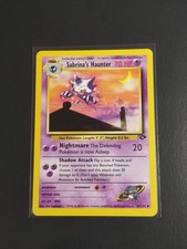 Pokemon TCG Sabrina's Haunter Non-Holo Uncommon Gym Challenge 55/132 WOTC LP on eBay
