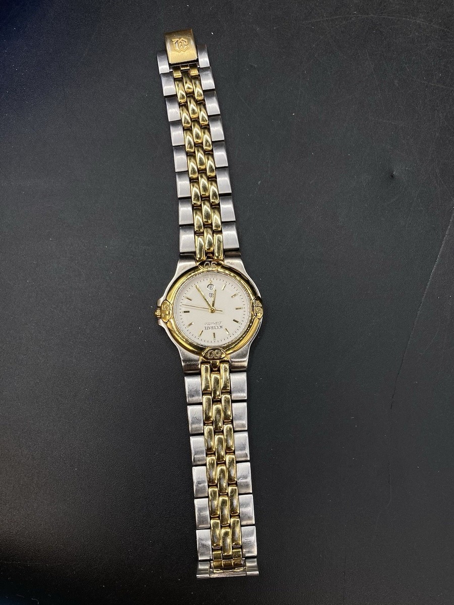 Swiss Made Accurate Watch Textured Band Date Dial Stainless  display picture 2