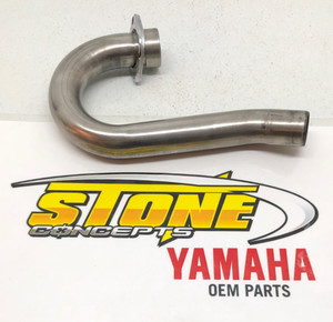 OEM Yamaha YFZ450R YFZ450X 2009-2026 Exhaust Header Head Pipe Heat Shield Stock