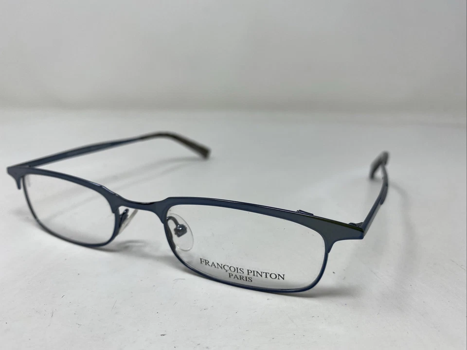 Marco de gafas de borde completo azul François Pinton France T55 996 47-18-135 4845 Foto 2 de 4
