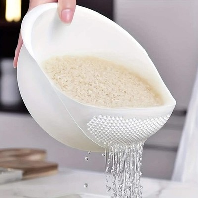 Multi-Functional Kitchen Washing Basket & Sieve - for Rinsing Rice, Vegetables