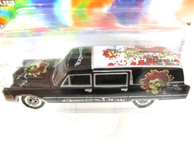JOHNNY LIGHTNING - GRATEFUL DEAD - 1966 CADILLAC HEARSE - 1/64