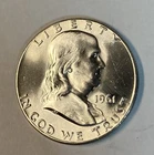 (G) Awesome BU 1961 Benjamin Franklin Half Bid Bid Bid! Combine Ship